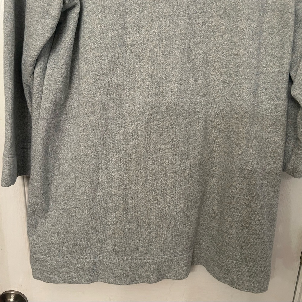 Soft Surroundings Weekender Tunic Sweatshirt with‎ Faux Suede Accents Size M - Picture 7 of 7
